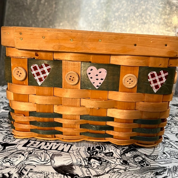 Wooden basket - Picture 1 of 8